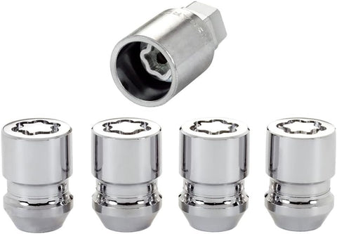 24154SU Wheel Lock Nuts SU M12 x 1,25, cone seat, Overall length 32,5 mm, Hex size 21mm, Key diameter 27,7 mm
