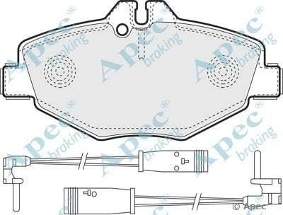 APEC PAD1316 Brake Pad