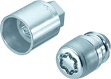 24157SL Wheel Lock Nuts SL (Ultra High Security) M12 x 1,5, cone seat, Overall length 32,5 mm, Hex size 19mm, Key diameter 28,8 mm