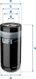 UFI Filters 23.106.01 Oil Filter