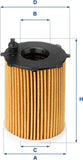 UFI FILTERS 25.128.00 Spin-On Oil Filter