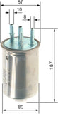 Bosch N2740 - Diesel Filter Car