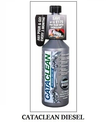 CataClean Diesel Fuel Car Engine DPF Exhaust System Catalytic Cleaner 500ml