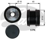 Gates OAP7209, Gates Replacement Freewheel Clutch Alternator OAP7209