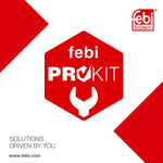 febi bilstein 37860 Tie Rod End with nut, pack of one