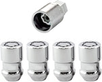 24137SU Wheel Lock Nuts SU M12 x 1,5, cone seat, Overall length 37,0 mm, Hex size 19mm, Key diameter 27,7 mm