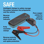Ring Automotive RPPL400 high power lithium car jump starter power pack and 16800mAh power bank