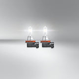 OSRAM NIGHT BREAKER SILVER H11, +100% more brightness, halogen headlamp, 64211NBS-HCB, 12V, passenger car, duo box (2 lamps)