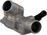 febi bilstein 33486 Thermostat Housing with temperature switch and seal, pack of one