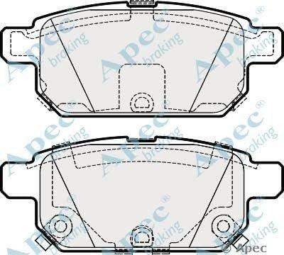 APEC PAD1843 Brake Pad