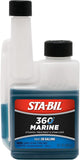 STA-BIL 360 Marine Ethanol Treatment and Fuel Stabilizer - Prevents Corrosion - Helps Clean Fuel System For Improved In-Season Performance - Treats Up To 1,280 Gallons, 1 Gallon. (22250), Gold