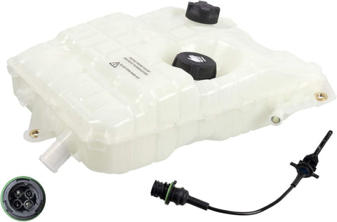 febi bilstein 38559 Coolant Expansion Tank with lids and sensor, pack of one