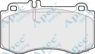 APEC PAD1735 Brake Pad