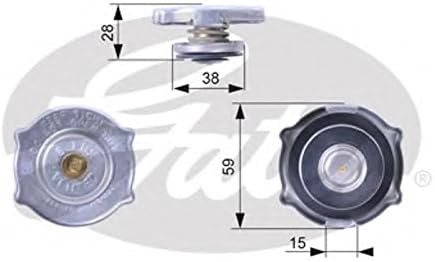 Gates RC135 Radiator Cap