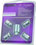 25000SU Wheel Lock Nuts SU M12 x 1,5, radius seat, Overall length 29,9 mm, Hex size 19mm, Key diameter 27,7 mm