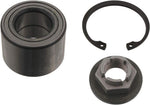 febi bilstein 19183 Wheel Bearing Kit with axle nut and circlip, pack of one