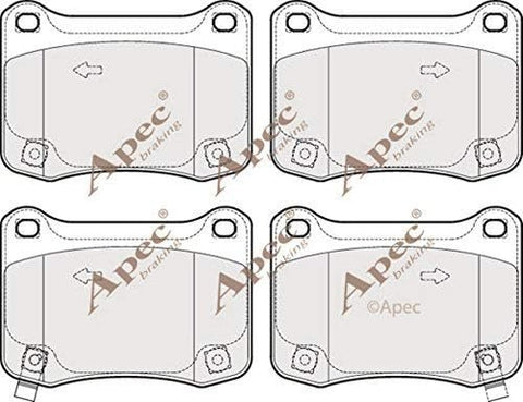 AUTOMOTIVE POWER EQUIPMENT CO PAD1673 Brake Pad