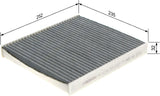 Bosch R2543 - Cabin Filter activated-carbon