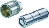 24134SU Wheel Lock Nuts SU 9/16 - 18, cone seat, Overall length 63,5 mm, Hex size 22mm
