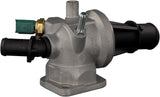 febi bilstein 32646 Thermostat Housing with temperature switch and seal, pack of one