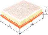 Bosch S0545 - Air Filter Car