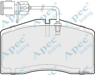 APEC PAD1296 Brake Pad