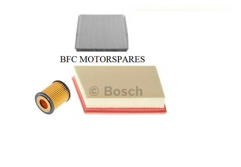JAGUAR F PACE 2.0 DIESEL X761 SERVICE KIT OIL/AIR/POLLON FILTER BOSCH BRAND