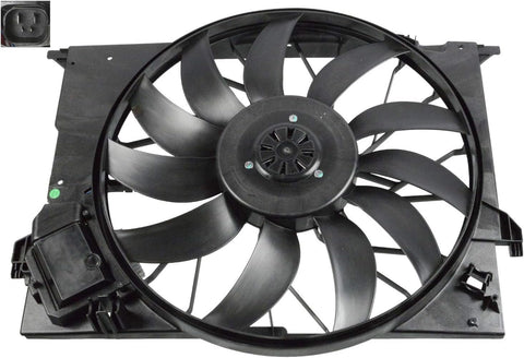 Febi Bilstein 107456 Radiator Fan with shroud , 1 piece
