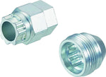 24011SU Wheel Lock Nuts SU under hub cap 7/16 x 20, cone seat, Overall length 19,7 mm, Hex size 19/21mm