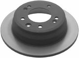 febi bilstein 31363 Brake Disc Set (2 Brake Disc) rear, full, No. of Holes 5