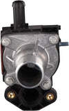febi bilstein 49187 Thermostat Housing with thermostat, seal and temperature switch, pack of one