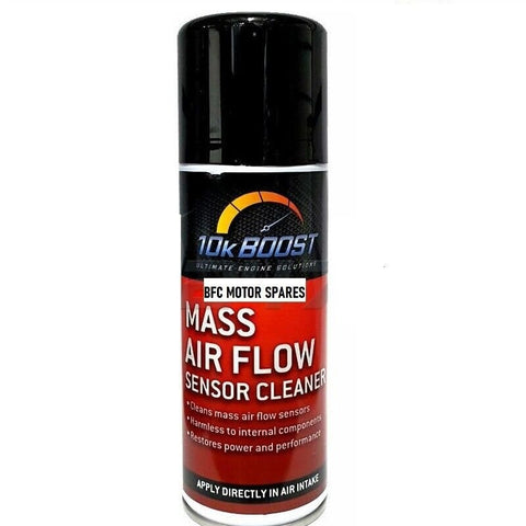 10K Boost Mass Air Flow Sensor MAF Cleaner Spray Restores Power & Performance