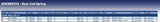 Blue Print ADK888354 Coil Spring, pack of one