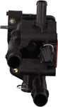 febi bilstein 49187 Thermostat Housing with thermostat, seal and temperature switch, pack of one