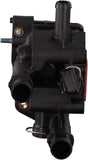 febi bilstein 49187 Thermostat Housing with thermostat, seal and temperature switch, pack of one