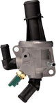 febi bilstein 32646 Thermostat Housing with temperature switch and seal, pack of one