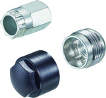 25167SU Wheel Lock Nuts SU + screw-on caps M14 x 1,5, radius seat, Overall length 22,7 mm, Hex size 19mm