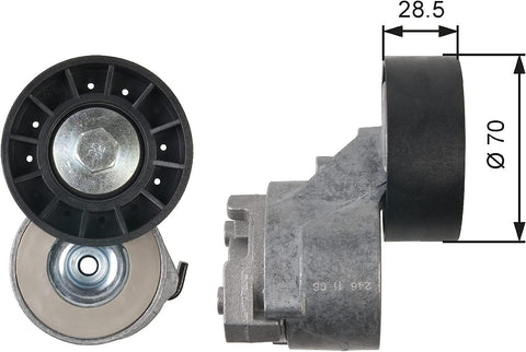 Gates T39138 Tensioner Pulley, Ribbed Drive Belt