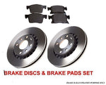 FIAT PANDA MK2 1.2 1.3JTD 4X4 FRONT BRAKE PADS AND DISCS