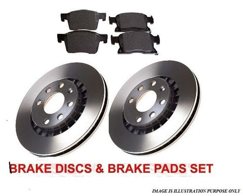 FIAT PANDA MK2 1.2 1.3JTD 4X4 FRONT BRAKE PADS AND DISCS
