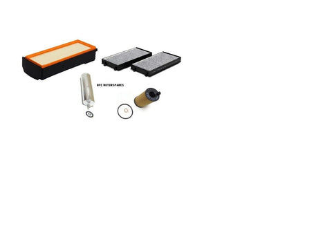 BMW X5 X6 3.0d F15 F16 Service Kit Oil Air Fuel Cabin Pollen Filter