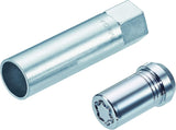 25115SU Wheel Lock Nuts TUNER M14 x 1,5, cone seat, Overall length 41,8 mm, Hex size 22mm, Key diameter 20,2 mm