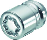 24193SU Wheel Lock Nuts SU 1/2 x 20, cone seat, Overall length 32,5 mm, Hex size 19mm, Key diameter 27,7 mm