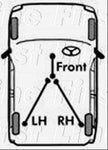 FKB3737 FIRSTLINE BRAKE CABLE - FRONT OE QUALITY