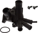 febi bilstein 22746 Coolant Flange for cylinder head with screw kit, pack of one