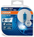 OSRAM COOL BLUE BOOST HB3, halogen headlight lamp, 69005CBB-HCB, 12 V passenger car, duobox (2 units)