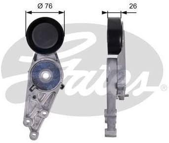 Gates T38151 Tensioner Pulley, Ribbed Drive Belt