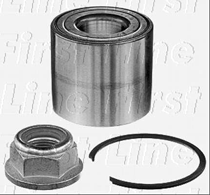 Wheel Bearing Kit Fits: Nissan Micra IV 10- Rear