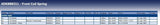 Blue Print ADK888311 Coil Spring, pack of one
