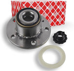 febi bilstein 24414 Wheel Bearing Kit with wheel hub, ABS sensor ring and axle nut, pack of one